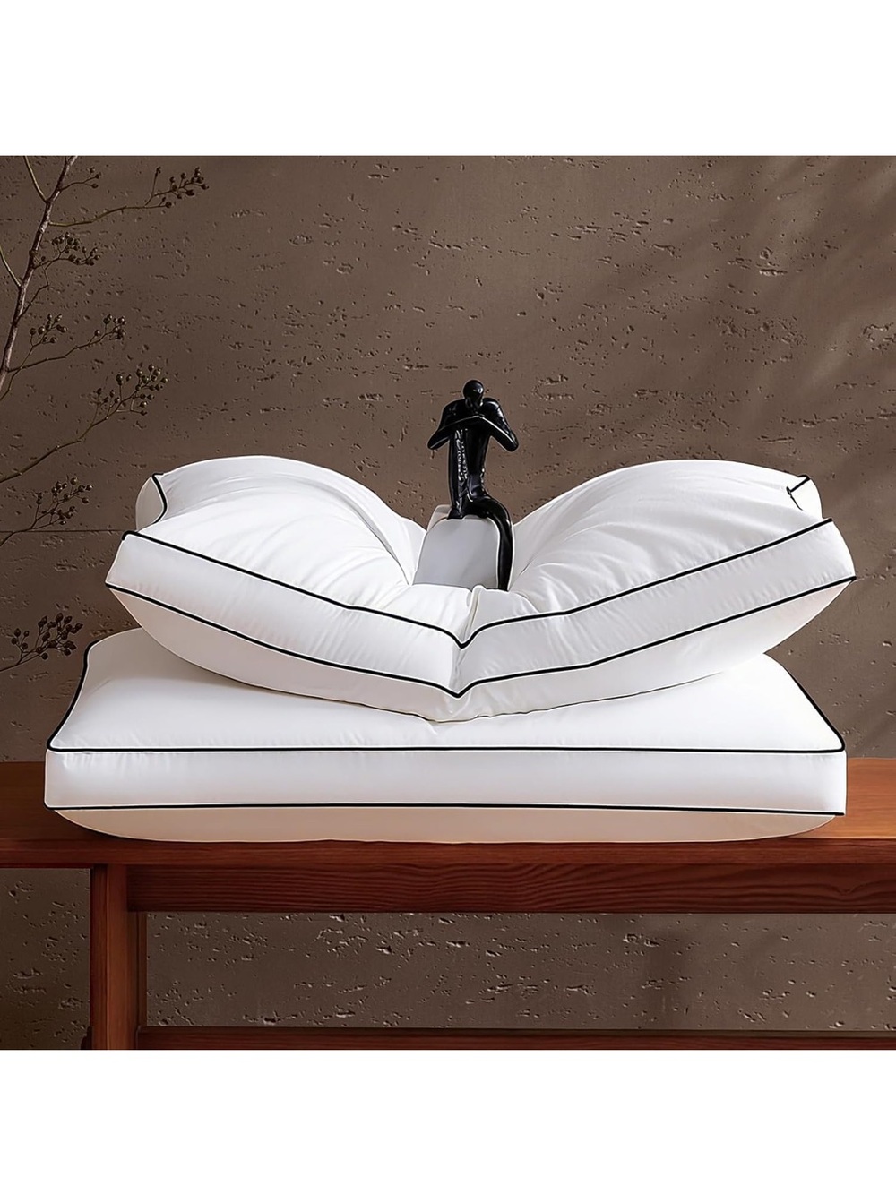 Brand new 2 packs feather down king size pillow